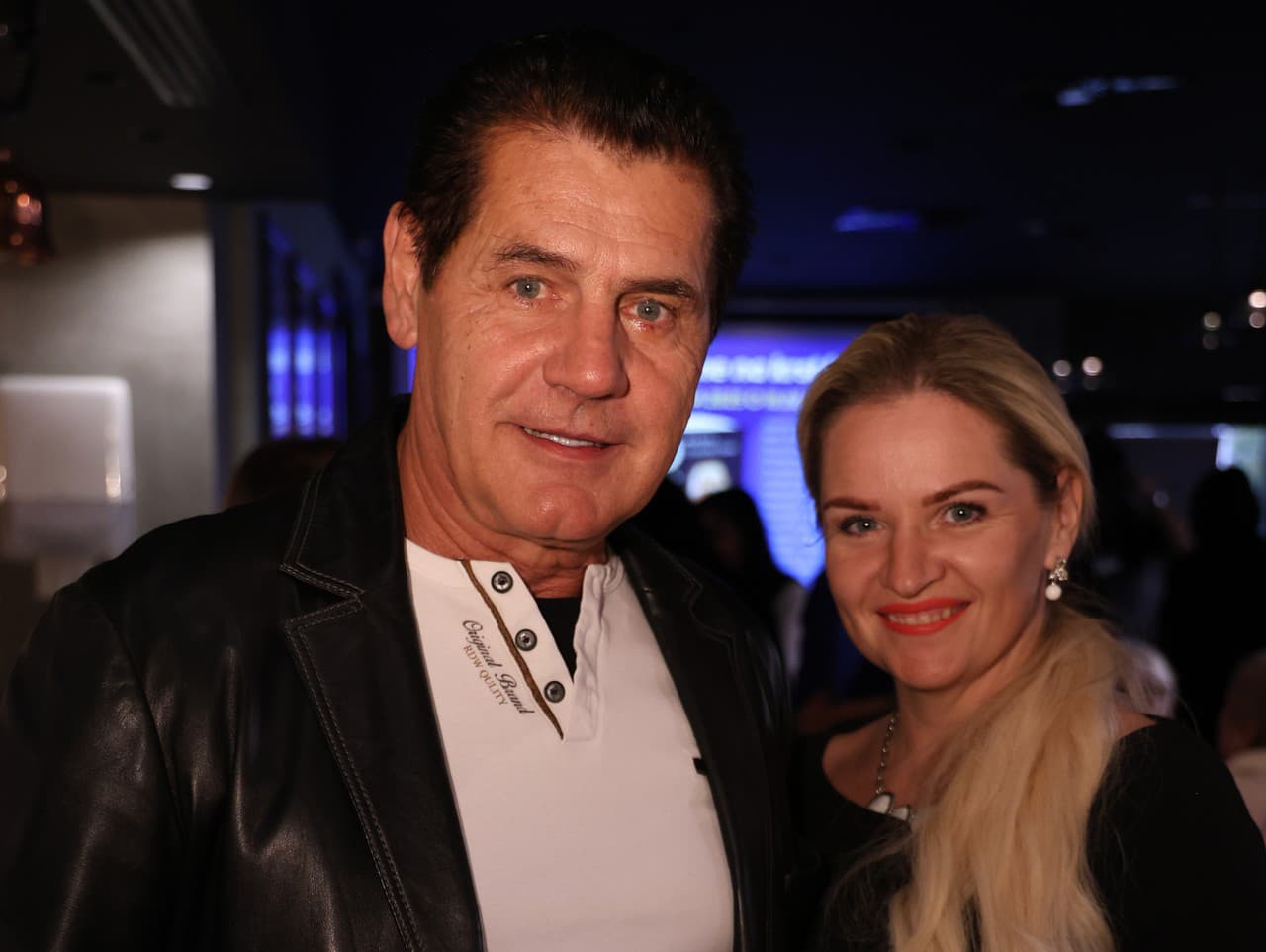 Krst knihy Igora Kmeťa. Na snímke Otto Weiter s manželkou