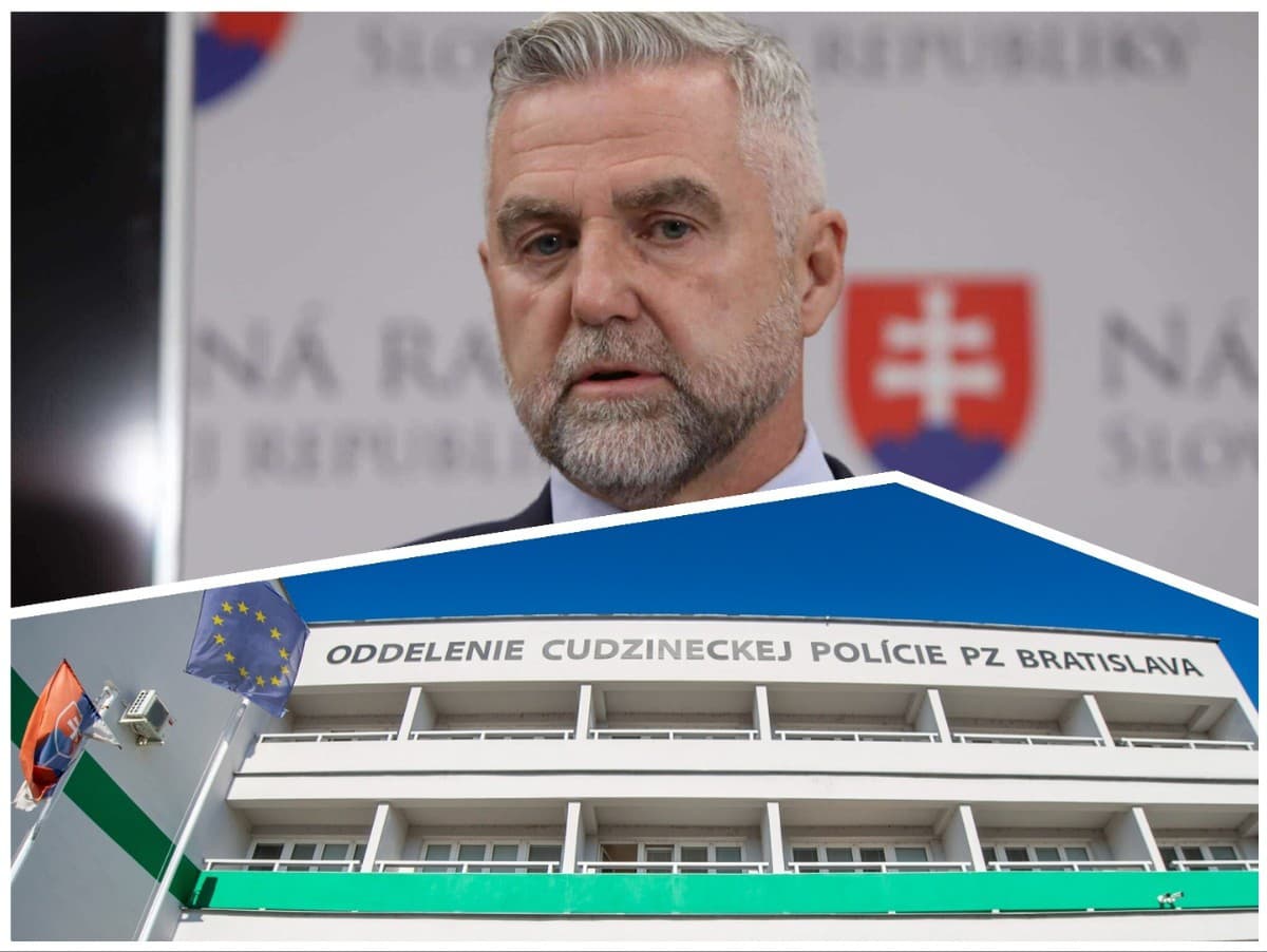 Tibor Gašpar a Oddelenie cudzineckej polície v Bratislave.