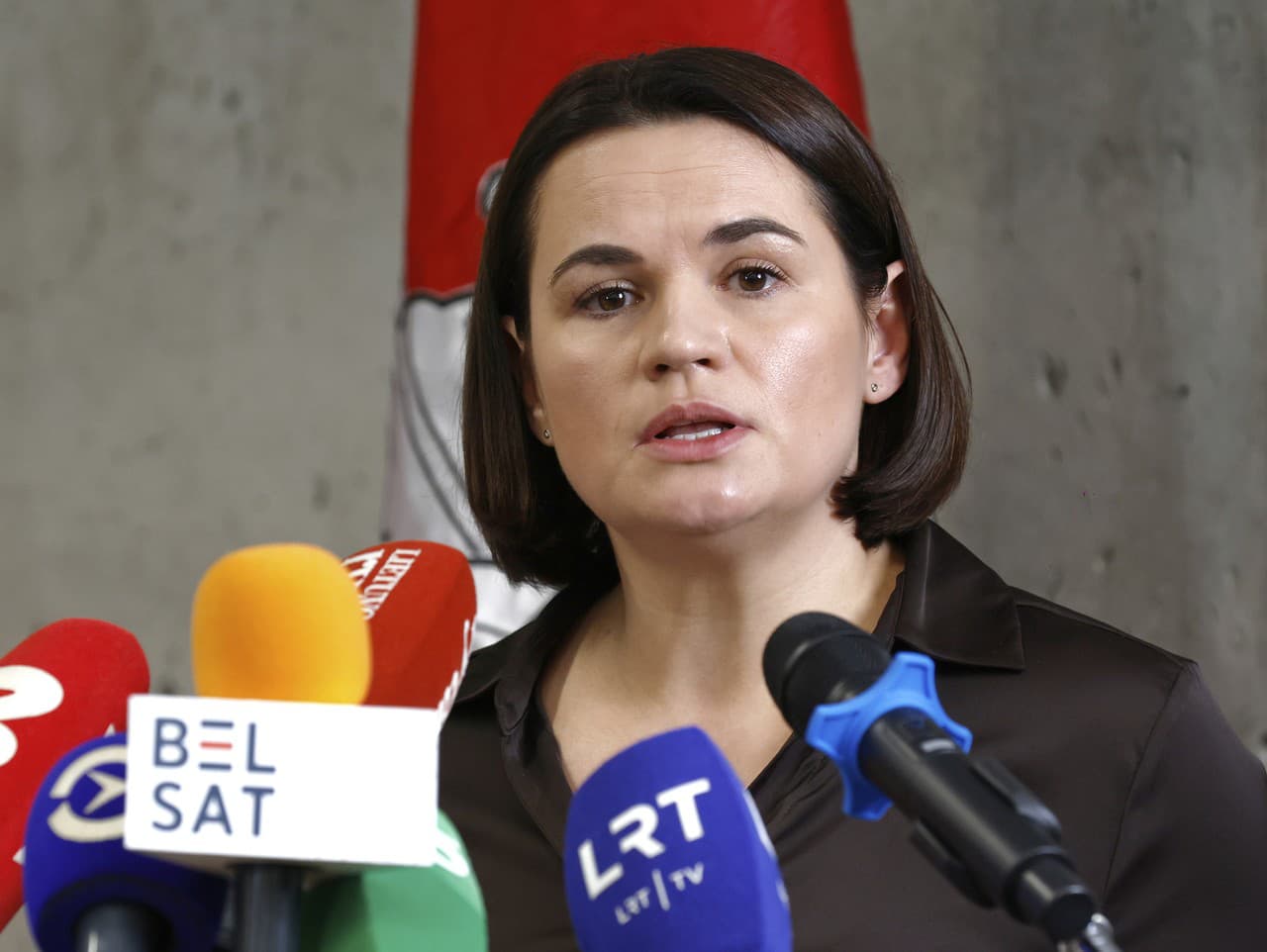 Bieloruská opozičná líderka Sviatlana Cichanovská.