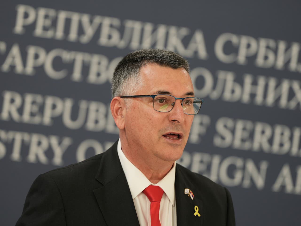 Izraelský minister zahraničných vecí Gideon Saar.