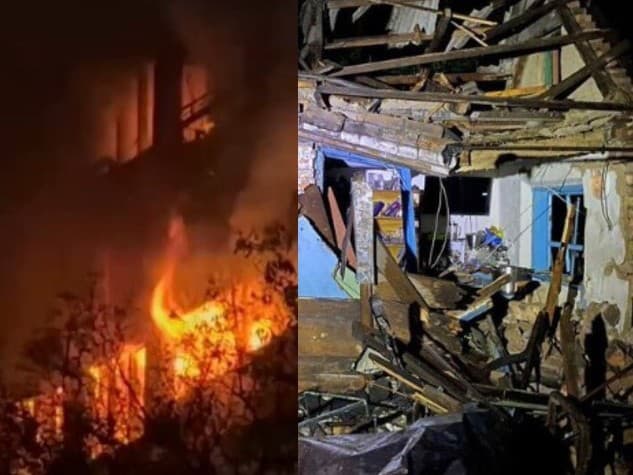 Ruský útok na Kyjev a Záporožie v noci na 10. októbra. V hlavnom meste začal horieť výškový obytný dom, na Záporoží bol zasiahnutý rodinný dom. Zahynulo len 7-ročné dieťa.