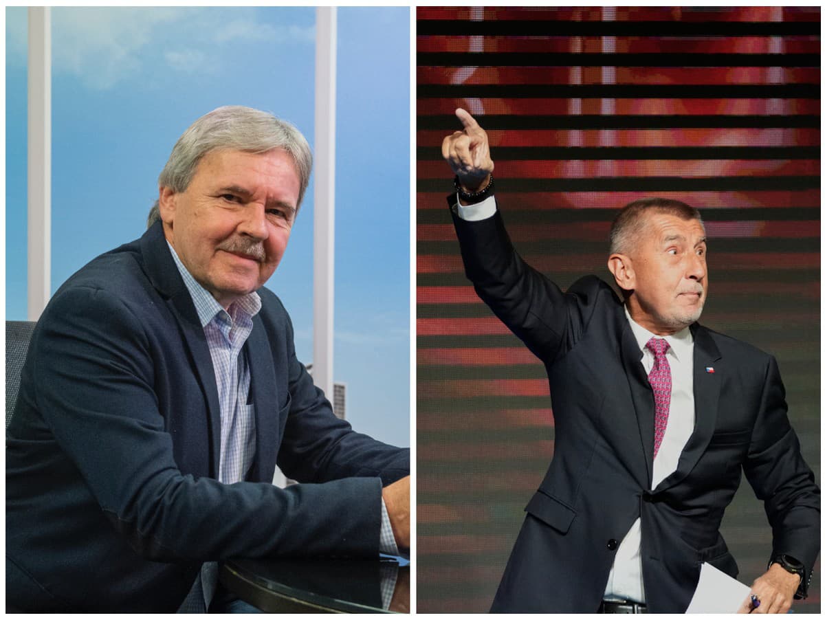 Juraj Hrabko a Andrej Babiš
