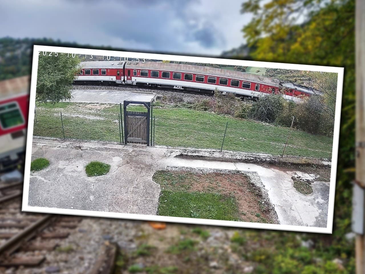 Video zachytáva mrazivý okamih nehody.