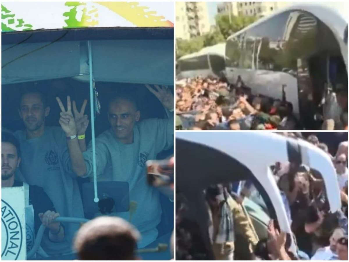 Fotografie izraelských rukojemníkov.