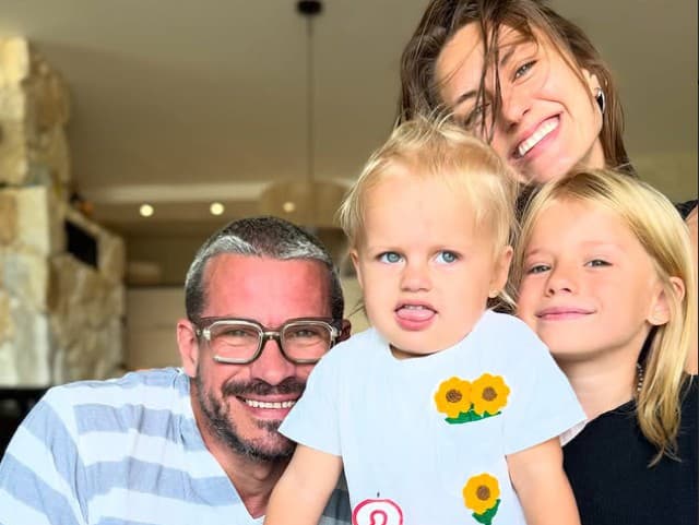 Natália Germáni s rodinou