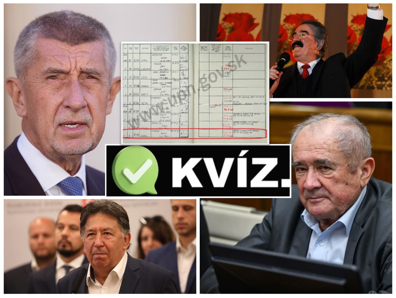 Spomeniete si, ako sa vyskytovali známe osobnosti v zoznamoch ŠtB?