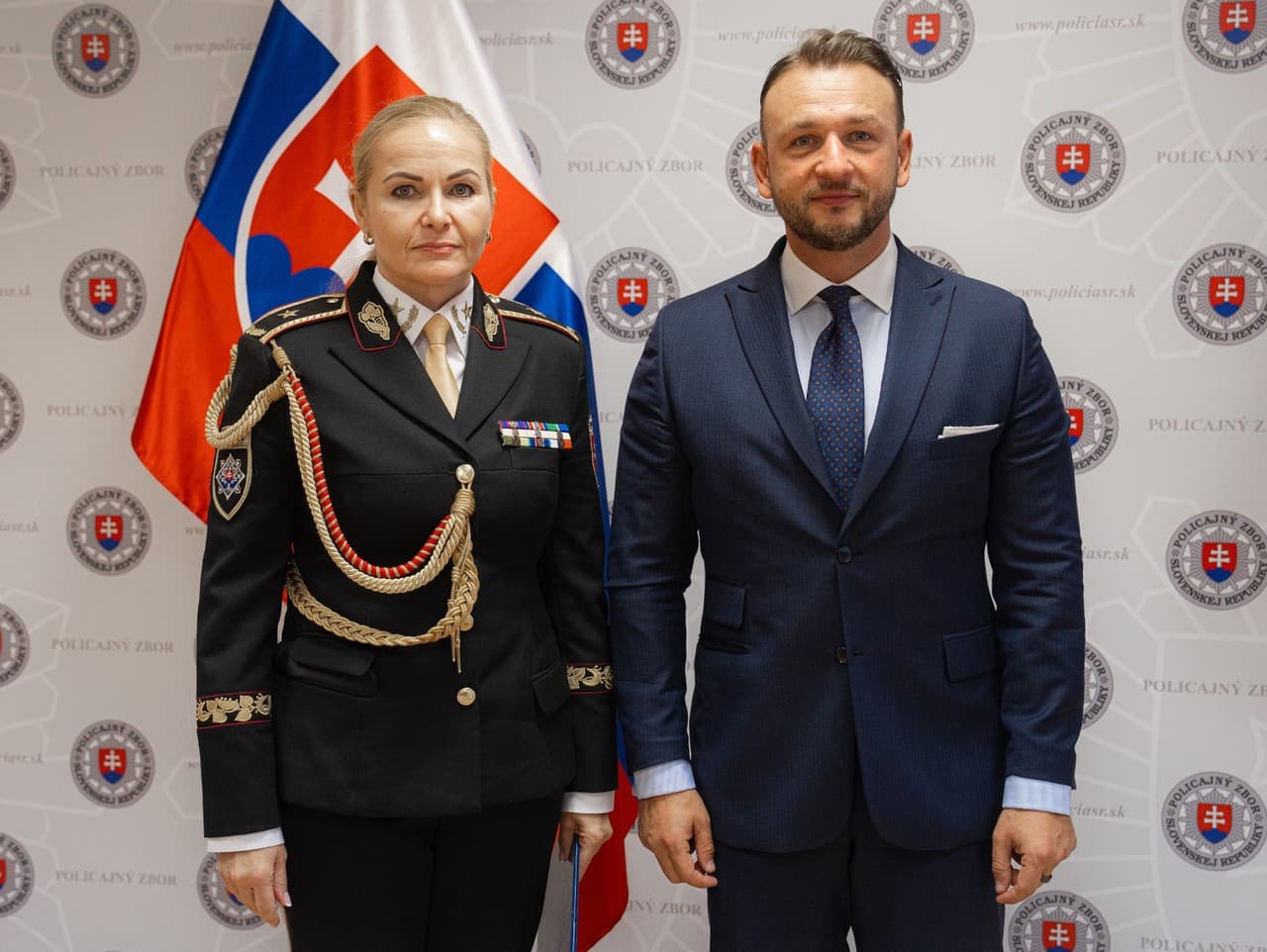 Jana Maškarová (vľavo) a Matúš Šutaj Eštok (vpravo)