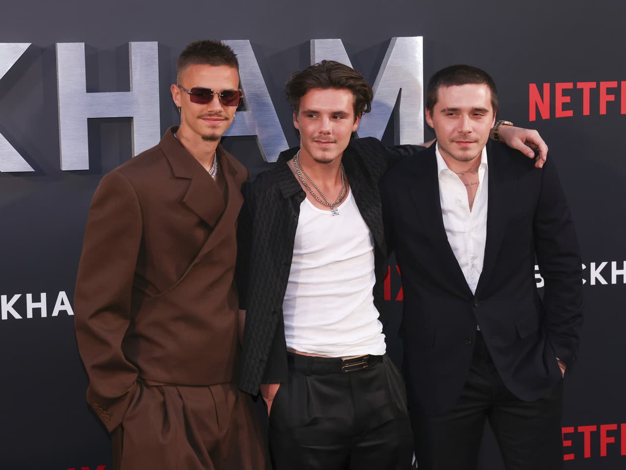 Romeo Beckham, Kim Turnbull