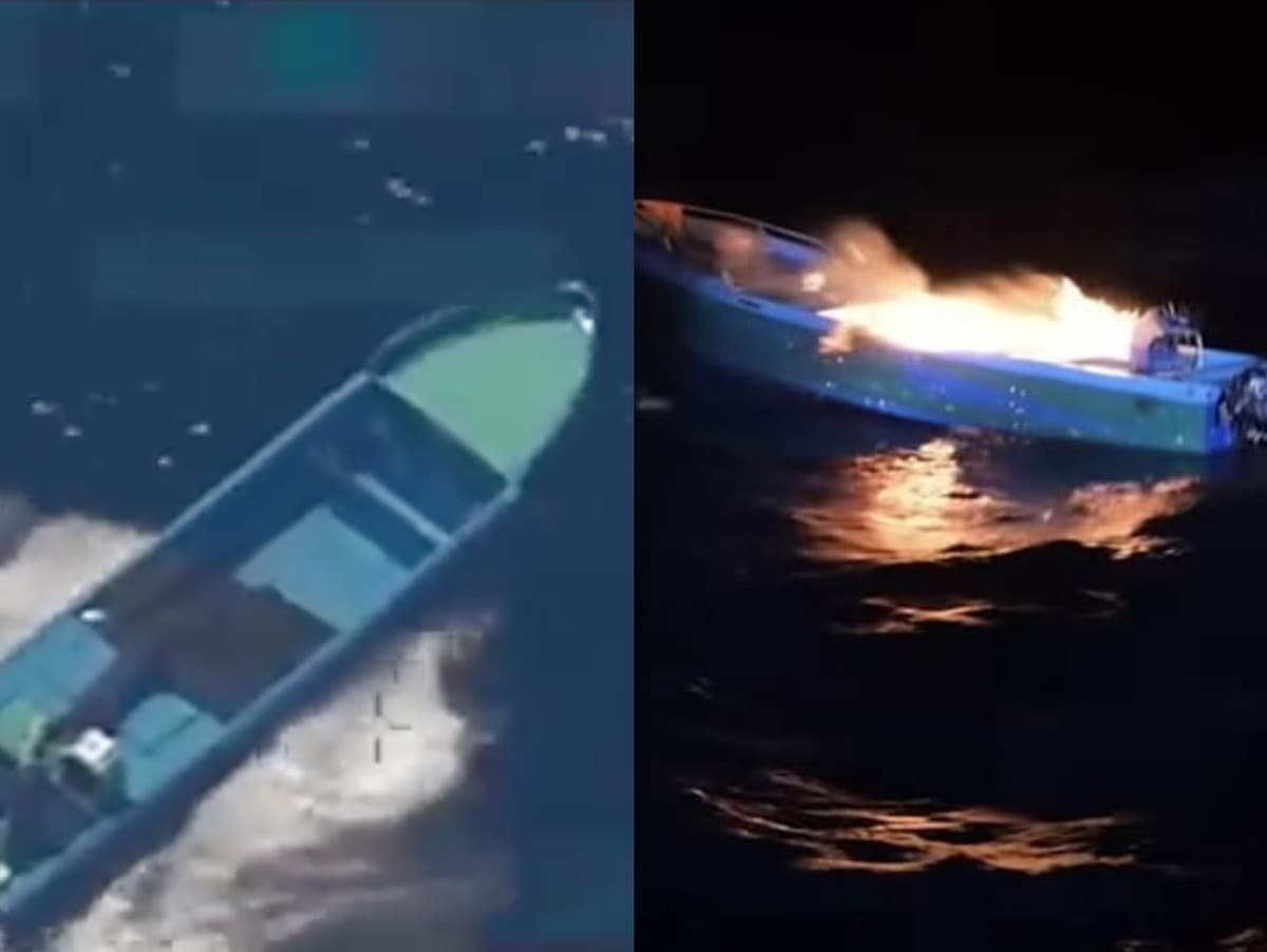 Americká armáda zaútočila v Tichom oceáne na podozrivé plavidlo údajne prevážajúce drogy.