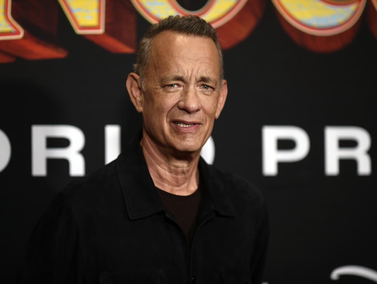 Tom Hanks na premiére rozprávky Pinocchio