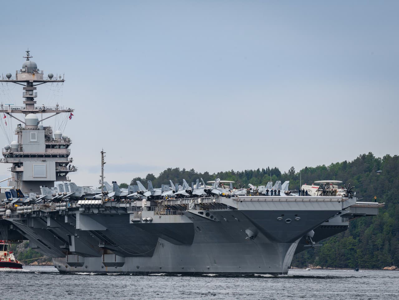 lietadlová loď USS Gerald R. Ford