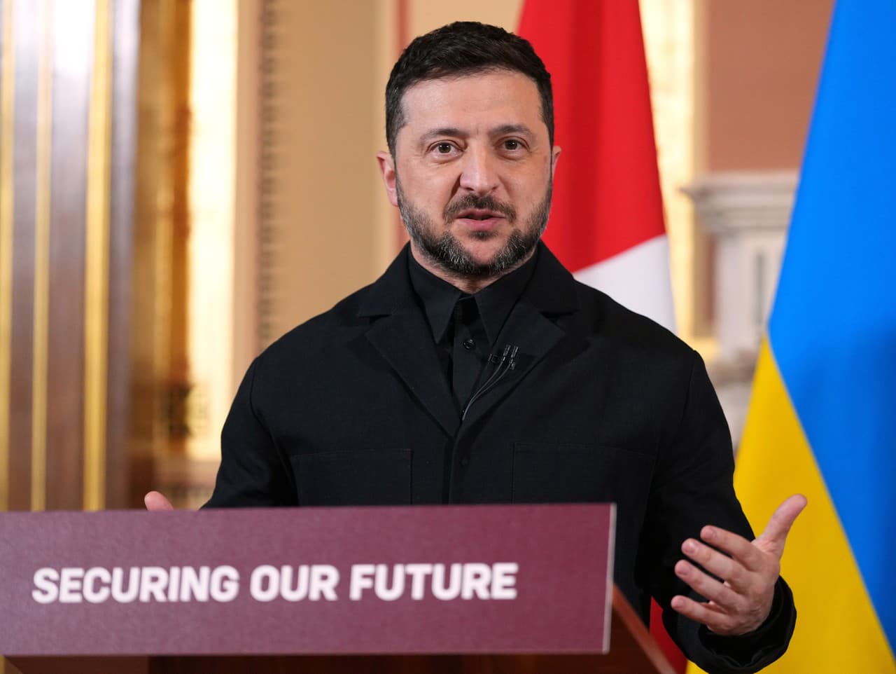 Ukrajinský prezident Volodymyr Zelenskyj.