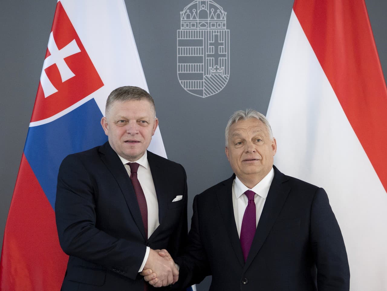 Robert Fico a Viktor Orbán