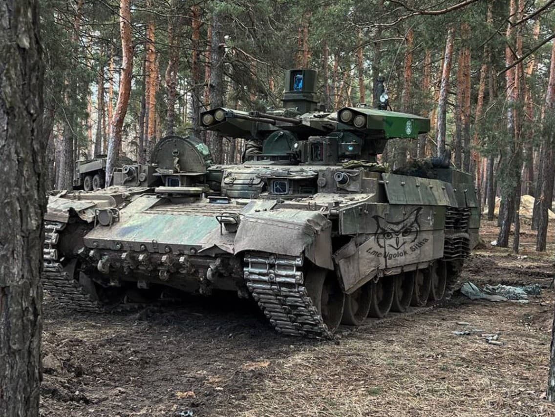 Bojové vozidlo ruskej armády BMT Terminator