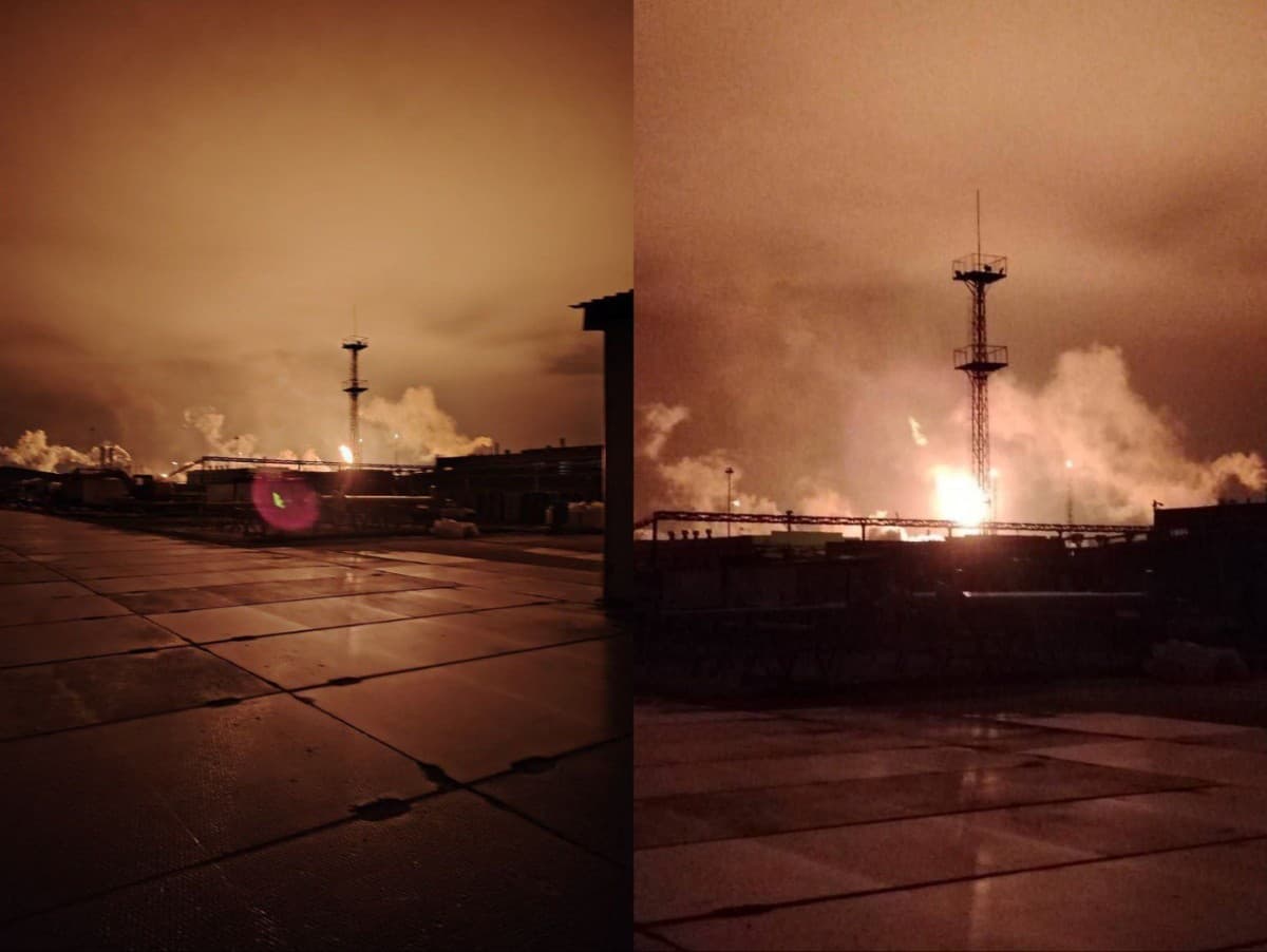 V noci zasiahol dron rafinériu Lukoil v Kstove v Nižnom Novgorode, jednu z piatich najväčších v Rusku s kapacitou 340 000 barelov denne.