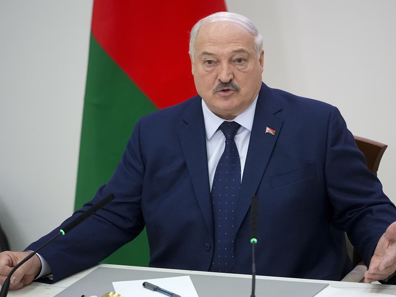 Bieloruský prezident Alexander Lukašenko.