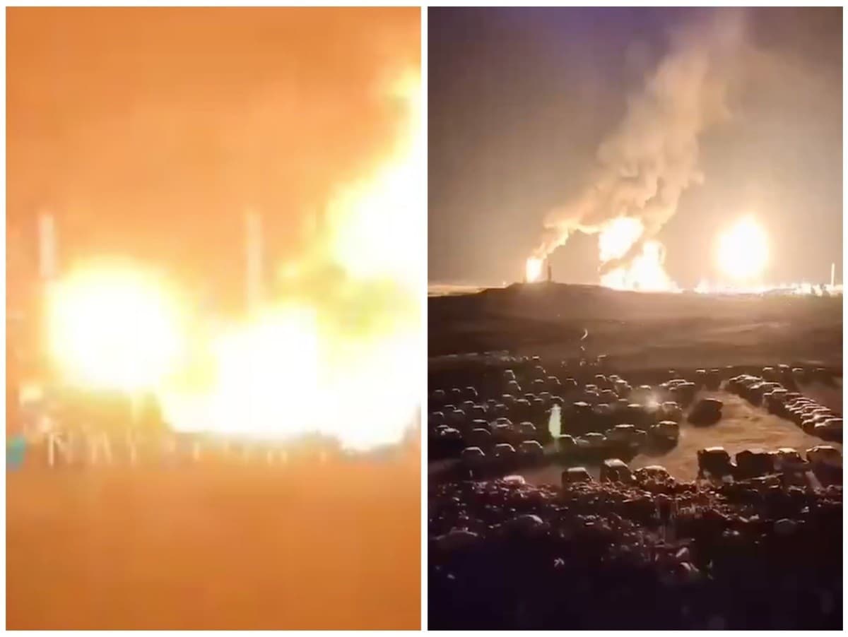 Útok dronom spôsobil explóziu a požiar v plynárenskom komplexe v Iraku.