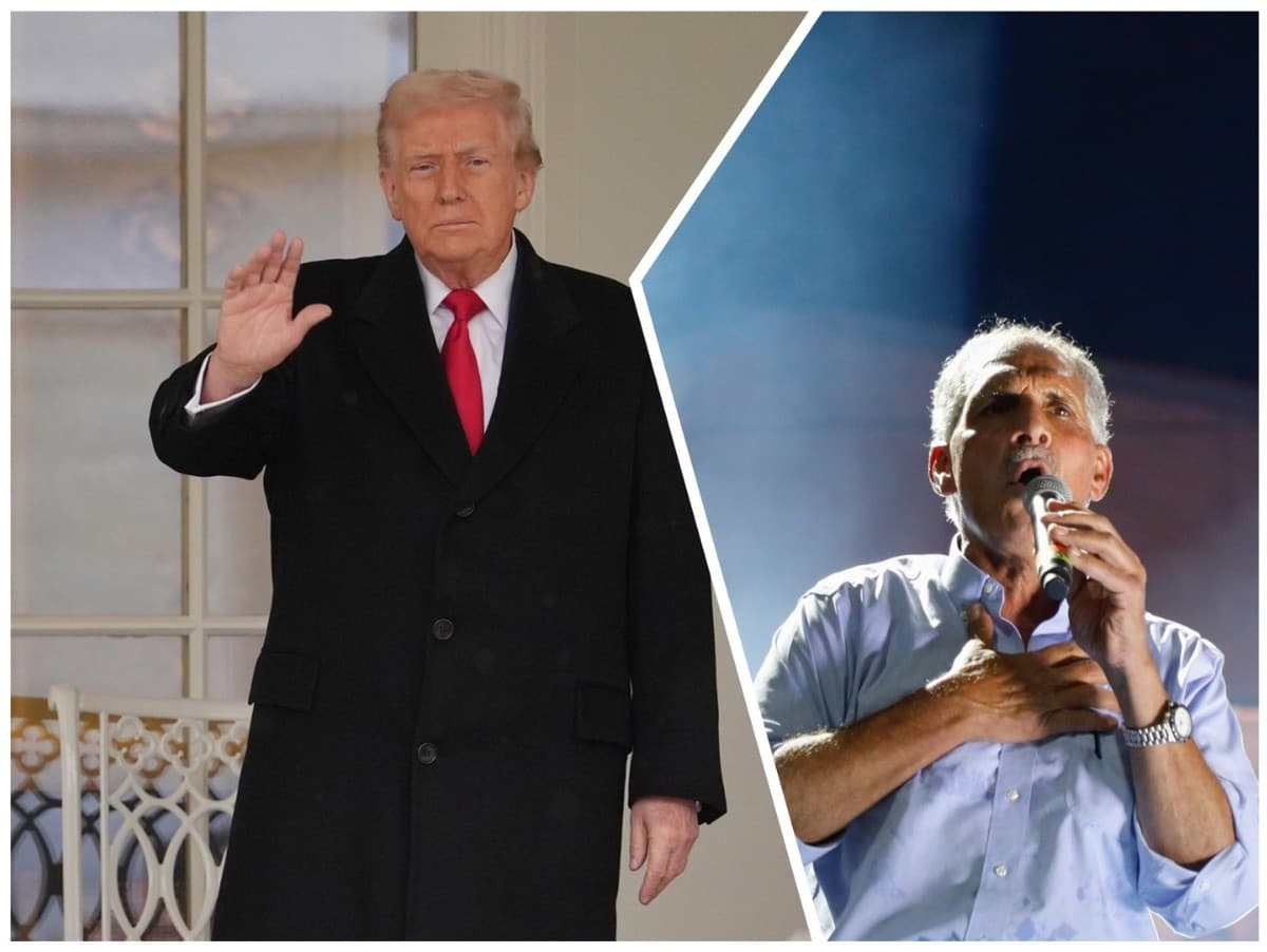 Prezident USA Donald Trump a prezidentský kandidát Hondurasu Nasry Asfura.