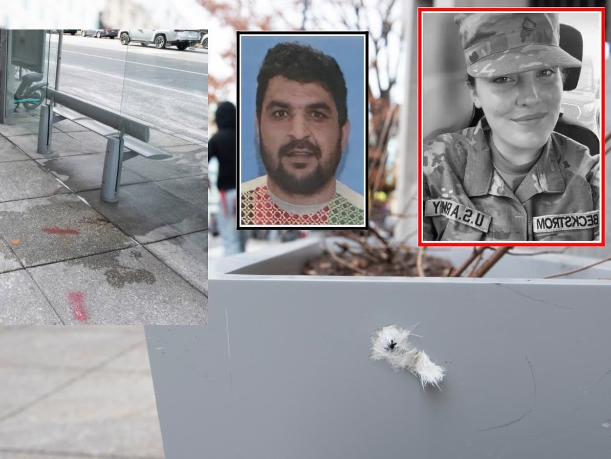 Streľba vo Washingtone D.C., pri ktorej prišla o život členka Národnej gardy Sarah Beckstromová (†20). útočníkom bol afgánsky imigrant Rahmanullah Lakanwal (29)