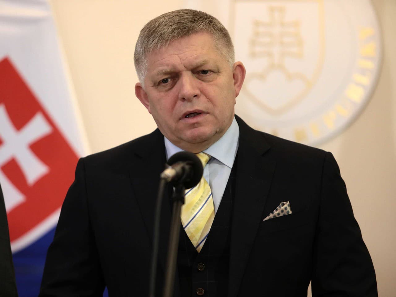 Premiér SR Robert Fico.