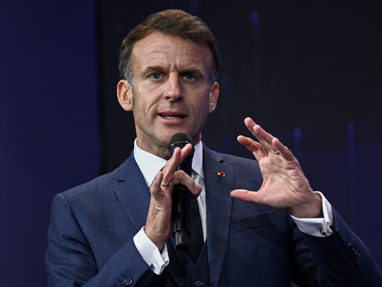 Francúzsky prezident Emmanuel Macron.