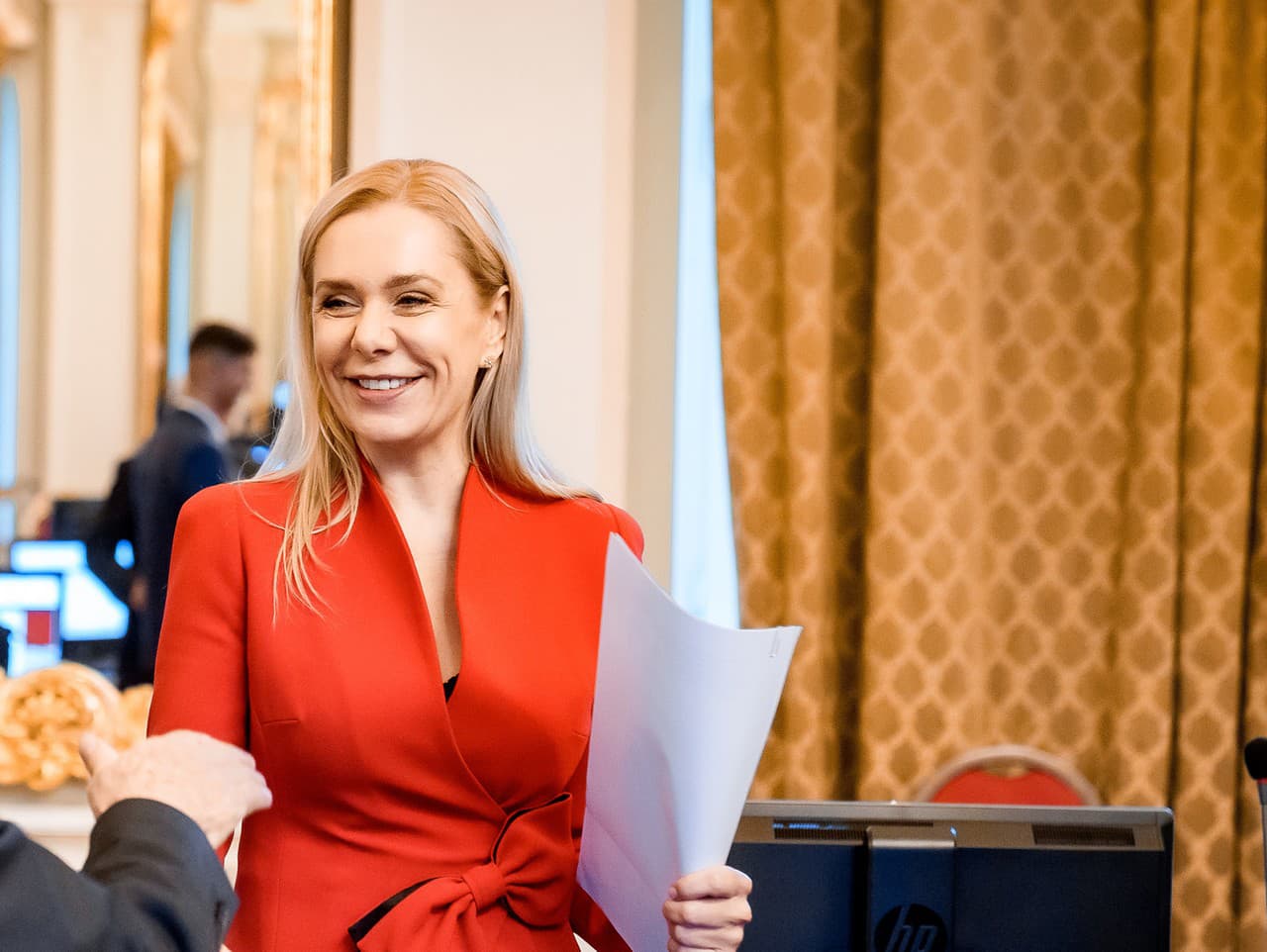 Podpredsedníčka vlády a ministerka hospodárstva SR Denisa Saková.