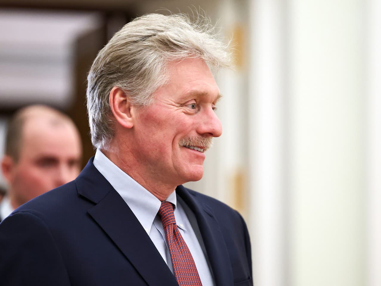 Hovorca Kremľa Dmitrij Peskov.