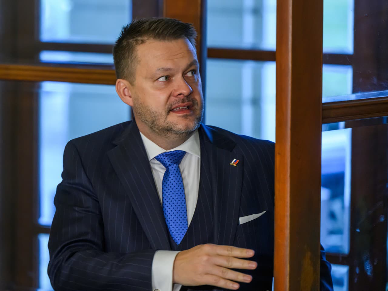 Minister investícií, regionálneho rozvoja a informatizácie SR Samuel Migaľ.