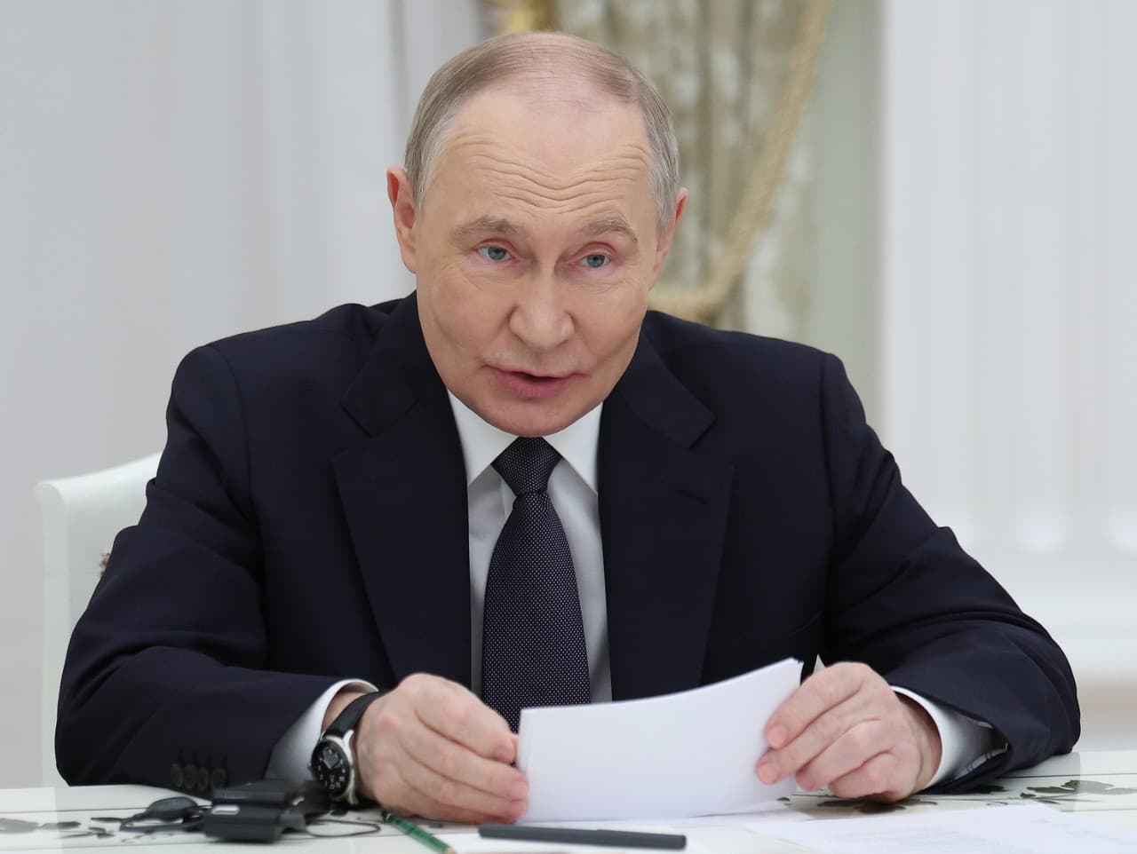 Ruský prezident Vladimir Putin.