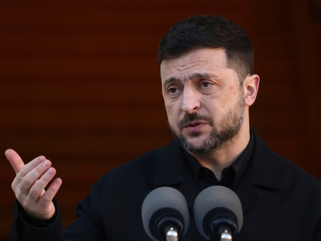 Ukrajinský prezident Volodymyr Zelenskyj.