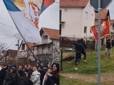 Srbskí extrémisti protestujú proti zahraničným robotníkom, ktorých ubytovali priamo v meste Kragujevac. Miestni sa obávajú v vlastnú bezpečnosť aj majetok. 