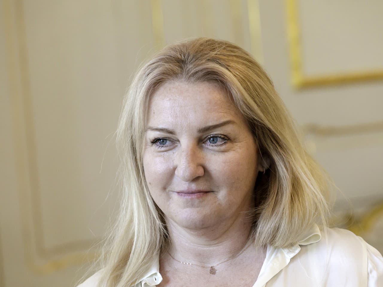 Prezident Peter Pellegrini prijal generálnu riaditeľku Slovenskej televízie a rozhlasu Martinu Flašíkovú