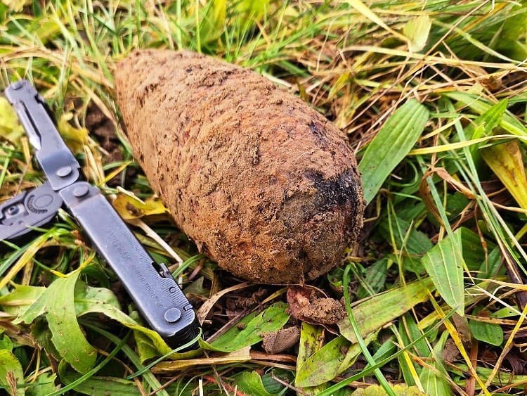 Nález munície v Prievidzi.