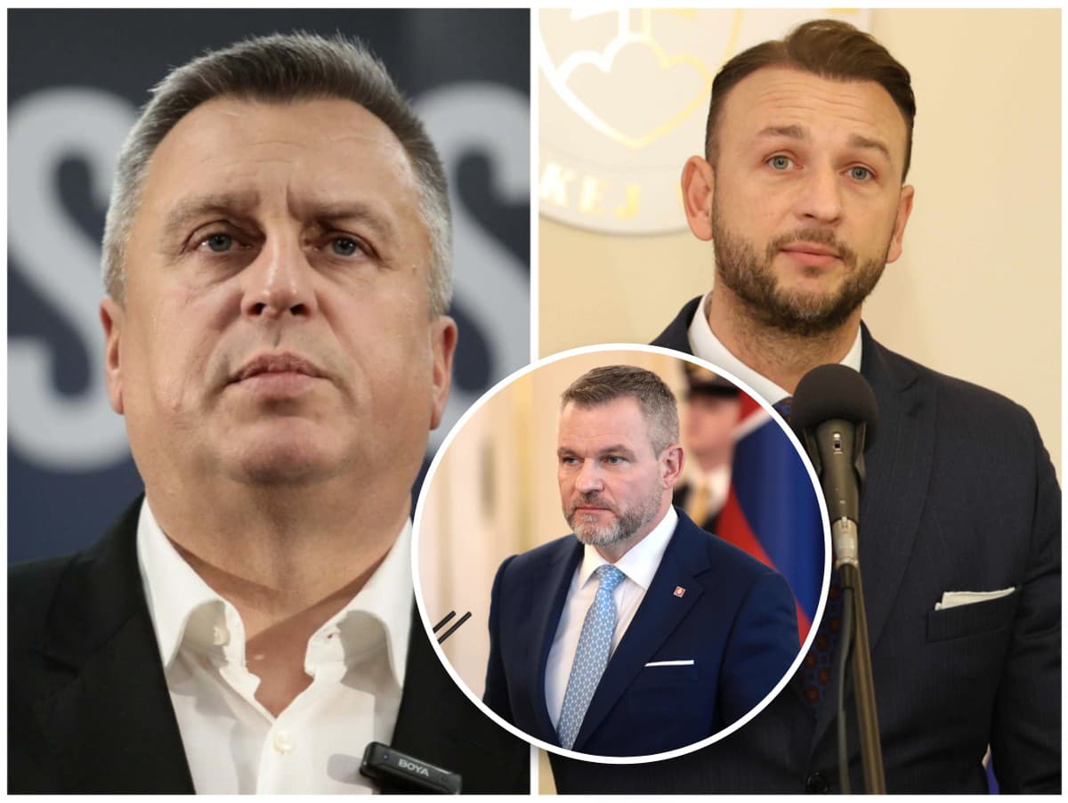 Andrej Danko, Matúš Šutaj Eštok a Peter Pellegrini.