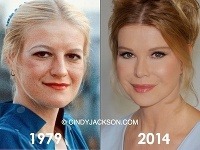 Cindy Jacksonová kedysi a dnes