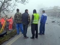 Dopravná nehoda medzi obcami Sečovce a Dargov.