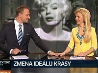 Patrik Švajda bez rozpakov prejavil náklonnosť k Zlatici Puškárovej priamo v Televíznych novinách. 