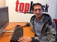 Róbert Vokál v redakcii Topiek Róbert Vokál v redakcii Topiek