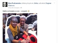 Elena Podzámska si na Facebooku lustrovala Didianine fotografie. Táto ju asi zaujala najviac. 