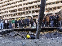 Výbuch bomby v Káhire