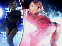 Beyoncé okorenila Grammy dráždivým vystúpením, v ktorom predvádzala schudnuté krivky a sexi zadok.