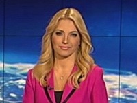 Martina Šimkovičová pôsobila v markizáckych Televíznych novinách. 