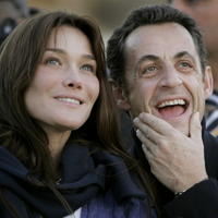 Nicolas Sarkozy a Carlou Bruni.