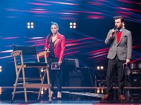 Na utorkovej tlačovke sa objavili aj moderátori projektu - Martina Tina Csillagová a Leoš Mareš. 