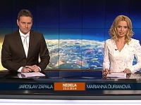 Marianna Ďurianová hlásila svoje posledné Televízne noviny s Jaroslavom Zápalom. 