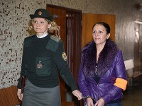 Nora Mojsejová je už na chodbách košického súdu ako doma. 