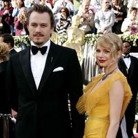 Herec Heath Ledger s manželkou 