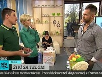 Kveta Horváthová a Dodo Kuriľák v Teleráne spovedali striptéra Diega. 