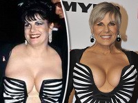 Susie Elelman sa strápnila v šatách z roku 1995, z ktorých jej takmer vypadli nahé prsia.