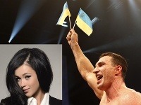 Marija Jaremčuková a Vitalij Kličko Marija Jaremčuková a Vitalij Kličko